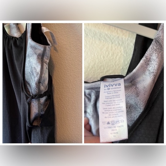 Ivivva Lululemon BUNDLE of Three Athletic Activewear Tank Tops Size 12 - Picture 6 of 7